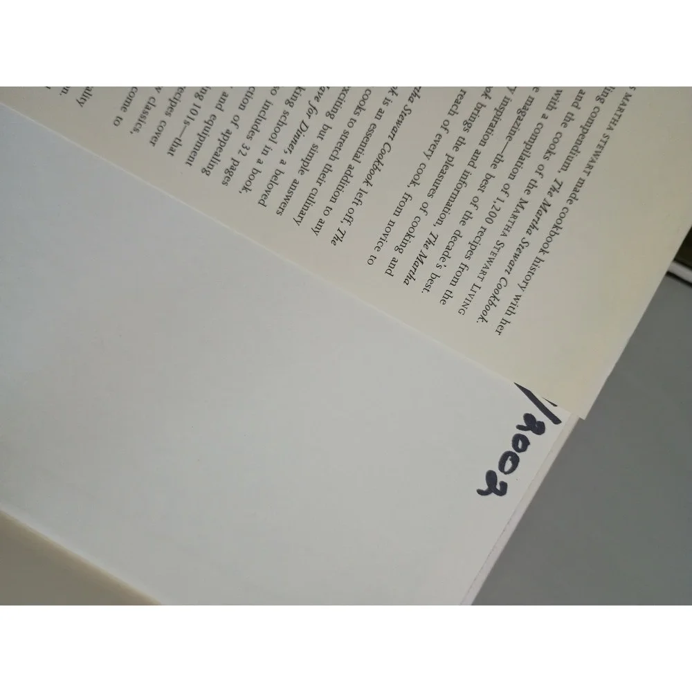 The Martha Stewart Living Cookbook 1200 Recipes Hardcover 2000 1st Edition